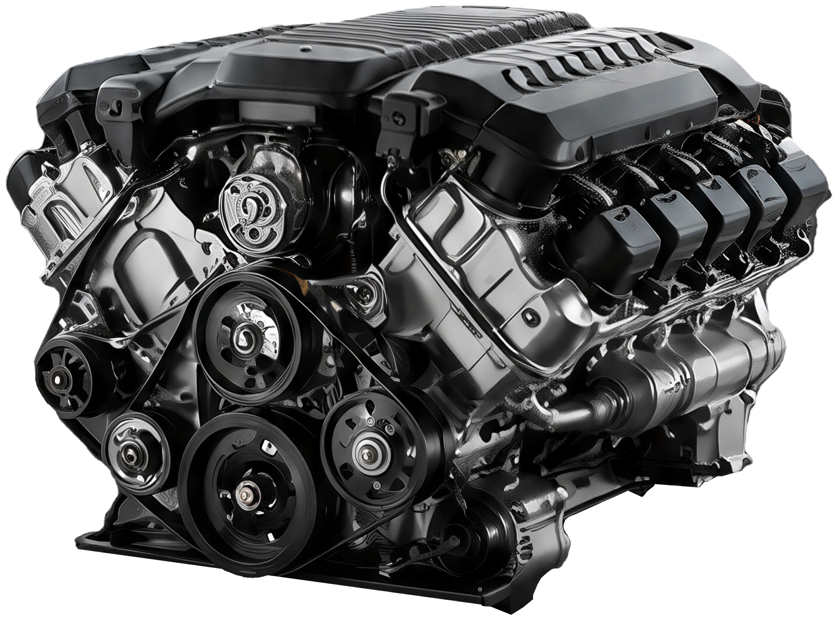 Moteur de véhicule de performance allemand